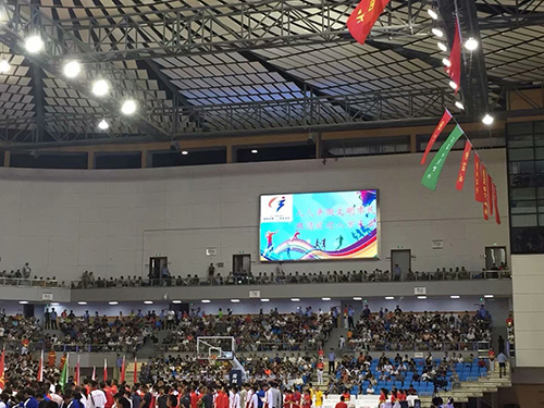 邵陽(yáng)體育中心P6全彩屏